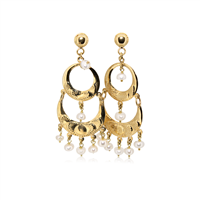 Earrings Idee Preziose dal 1987 Woman in Yellow Gold Perla IP.OK18G/16 - IP.OK18G/16